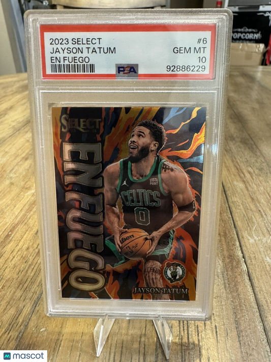 23 select No 6  Jayson tatum en fuego PSA 10